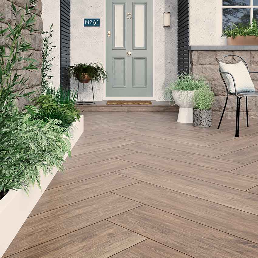 Forest Oak 20mm Porcelain Outdoor Tile